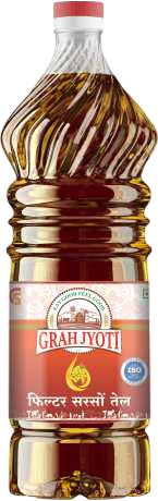 GRAH JYOTI KACCHI GHANI MUSTARD OIL BOTTEL 1 LITRE PACK